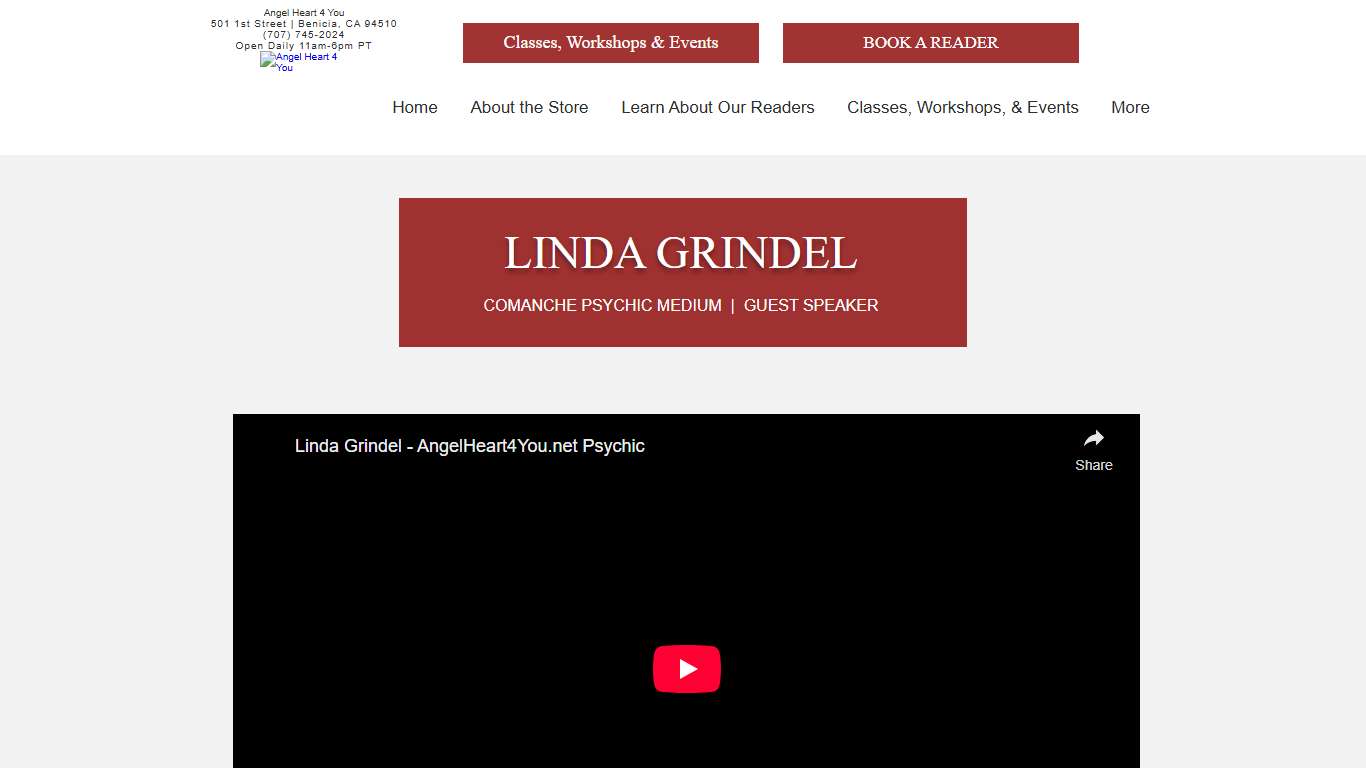 Linda Grindel - Guest Speaker AngelHeart4You